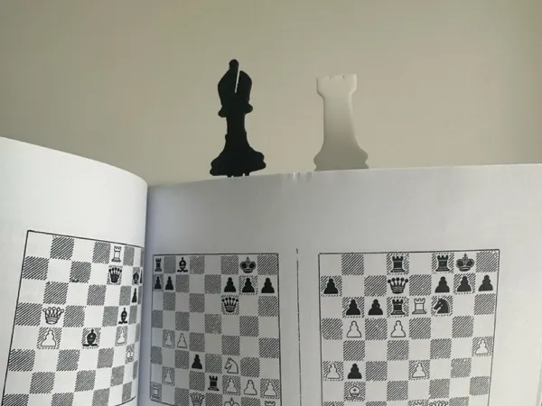 Marque-pages pièces d'échecs