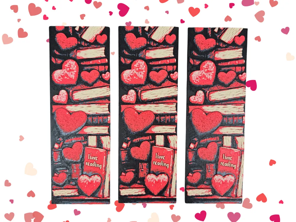 I Love Reading Bookmark