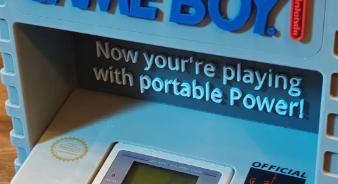 Backplate Gameboy Kiosk DMG Nintendo (updated)