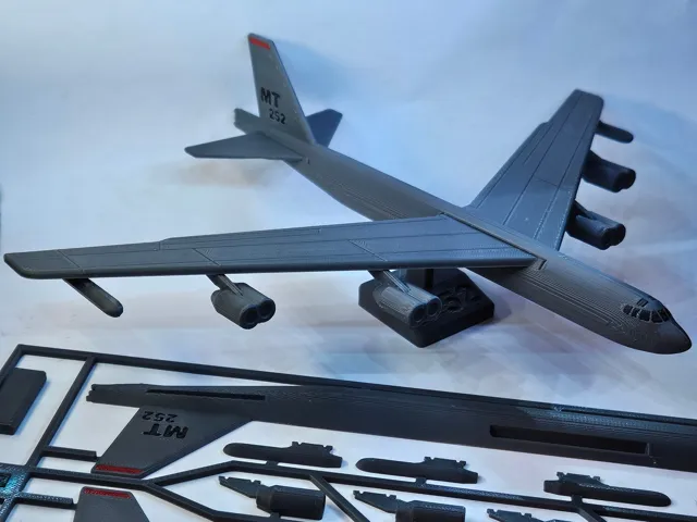 B52 Plane Kit Card