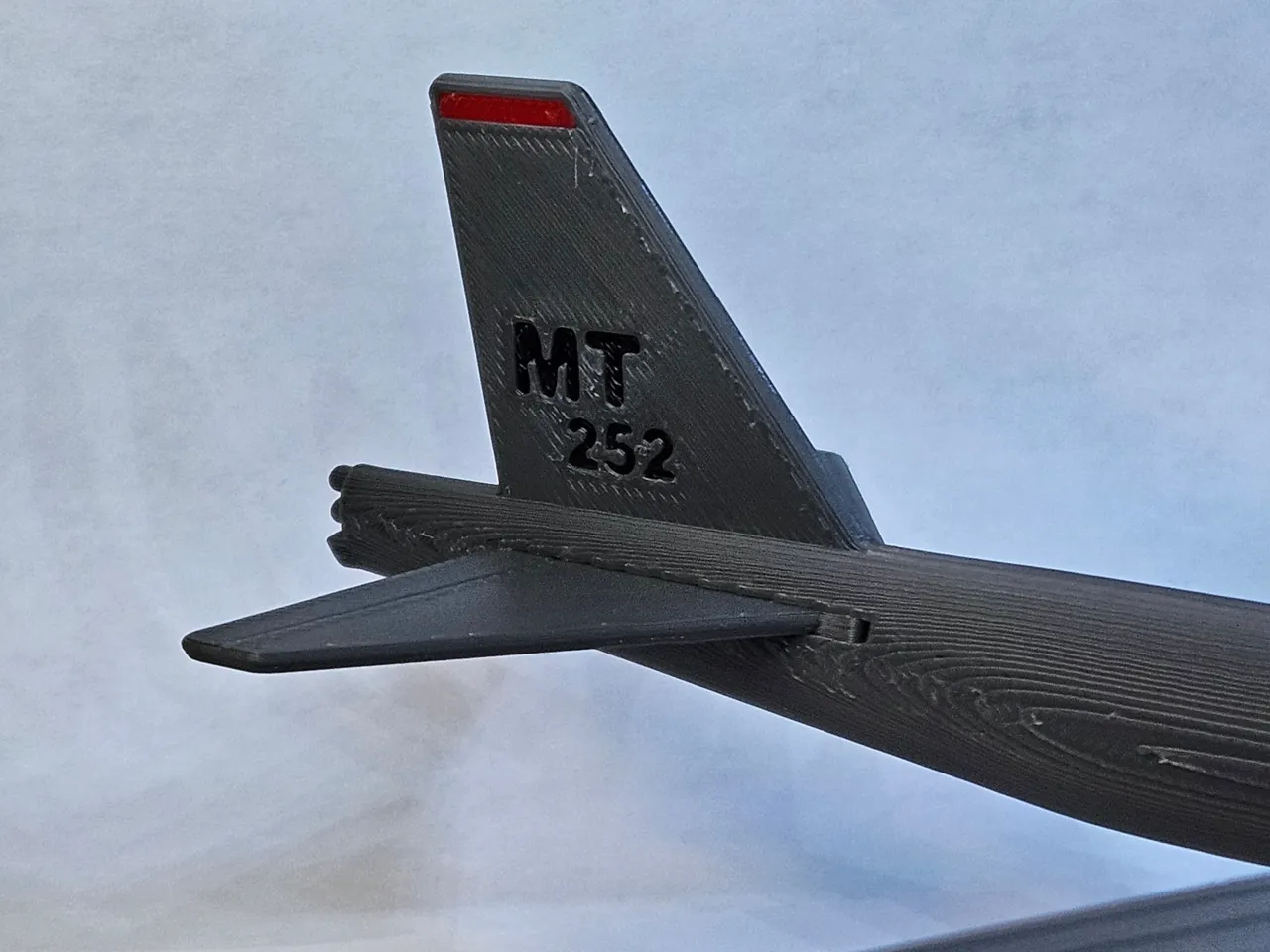 B52 Plane Kit Card view 3