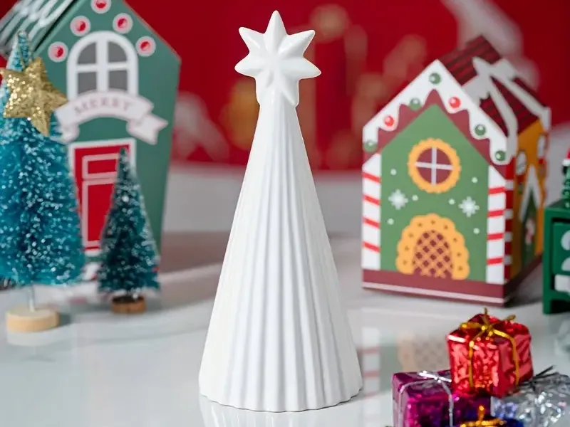 Albero di Natale con stella 