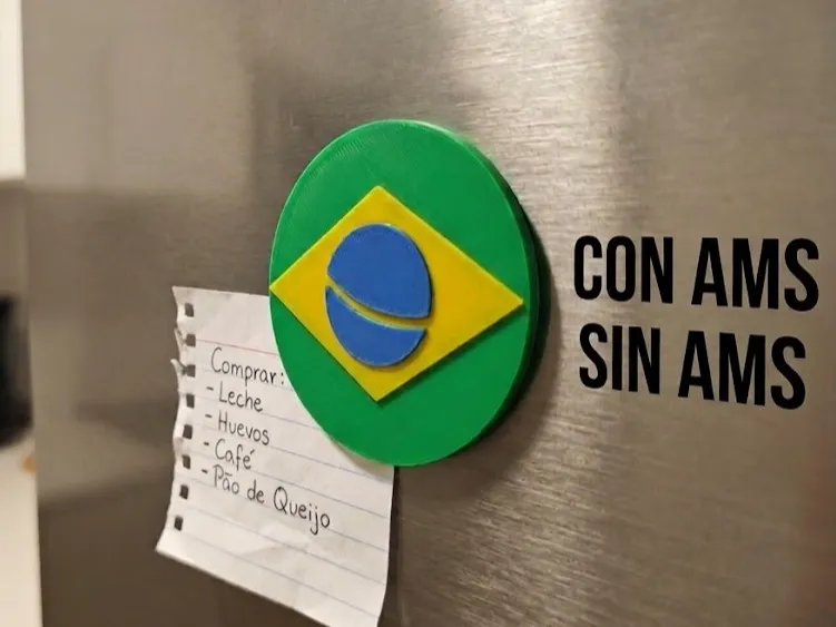 Imán de BRASIL para nevera