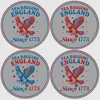 4-Pack w/Different Red/White/Blue Variations; 100mm X 2mm