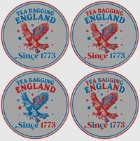 4-Pack w/Different Red/White/Blue Variations; 100mm X 2mm