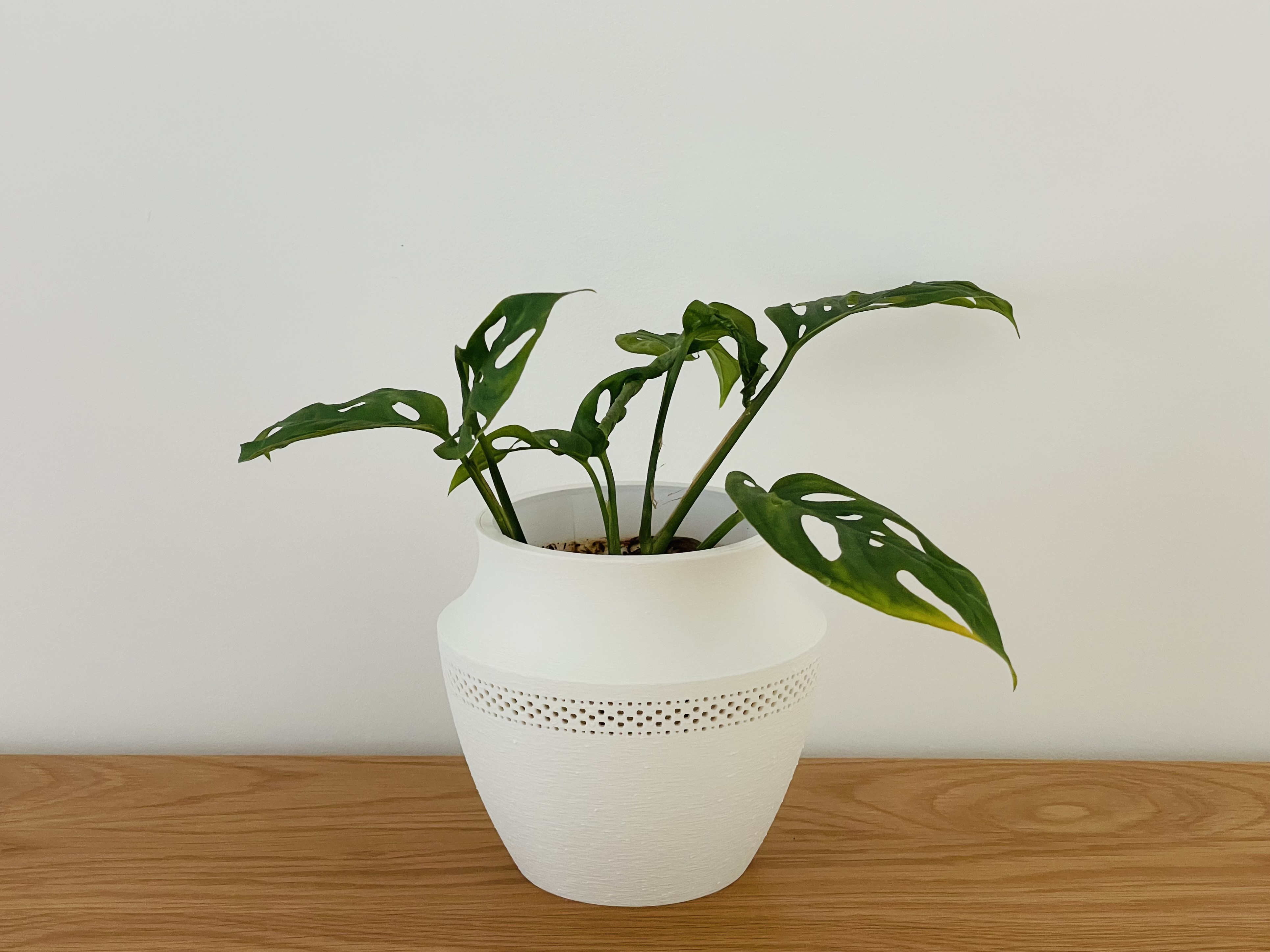 Miniatura 1 do modelo 3D 传统造型花盆/免托盘桌面花盆/内外盆分离