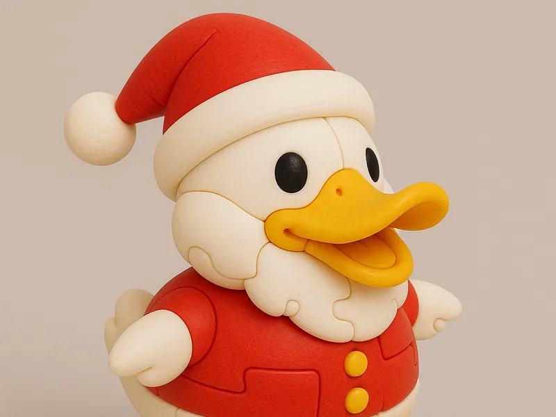 santa duck puzzle