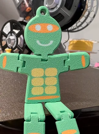 Teenage Mutant Ninja Turtle Gingerbread Man