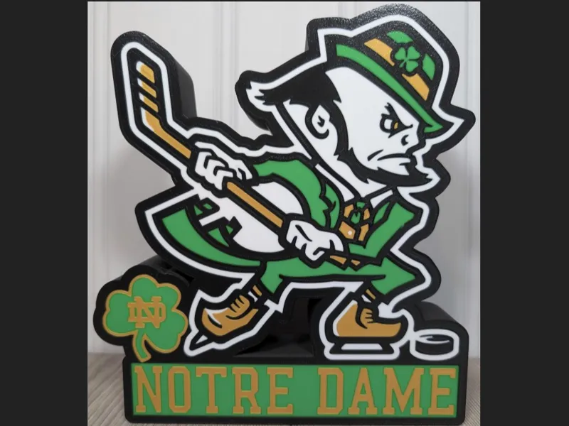 Notre Dame Hockey Lightbox