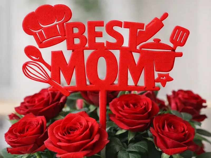 Best Mom topper cake  Mother's day