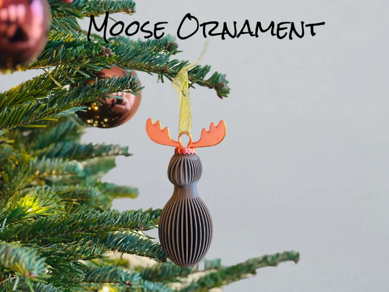 Moose Ornament