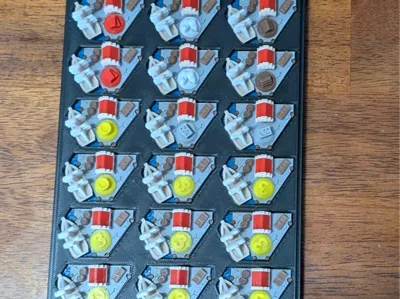 Harbor holder for 3D Catan