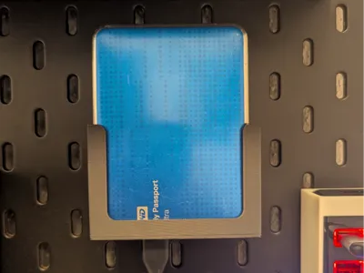Ikea Skadis - WD My Passport