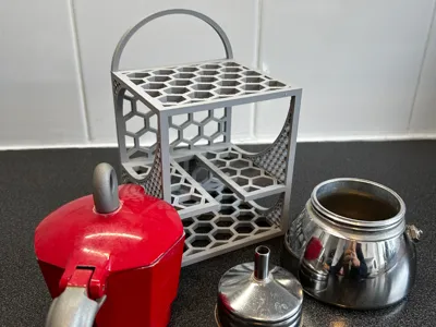 Moka Pot Drying Rack