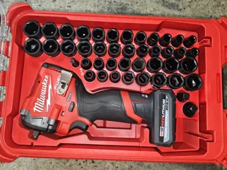 M12 GEN 2 Impact Wrench & 43PC 3/8" Impact Socket