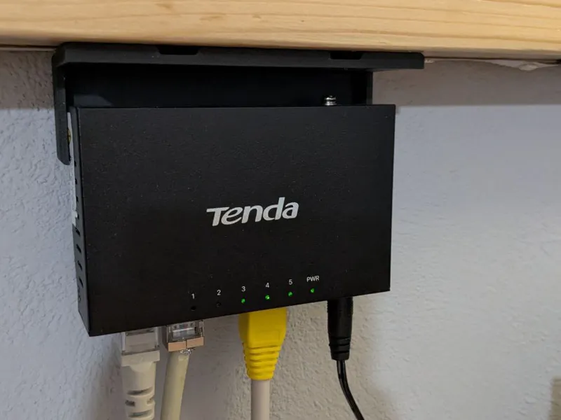Wall Mount Bracket Tenda Switch