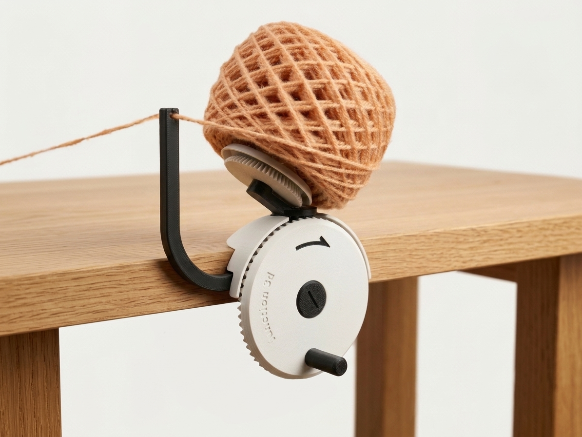 100% 3D Printed Yarn Winder - 1