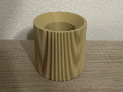 Ribbed Electric Toothbrush Stand (30mm)