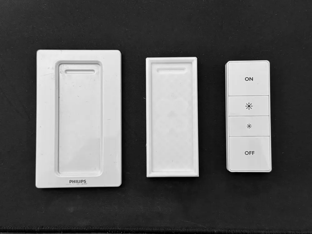 Slim Philips Hue Dimmer Switch Mount by Brant3D MakerWorld