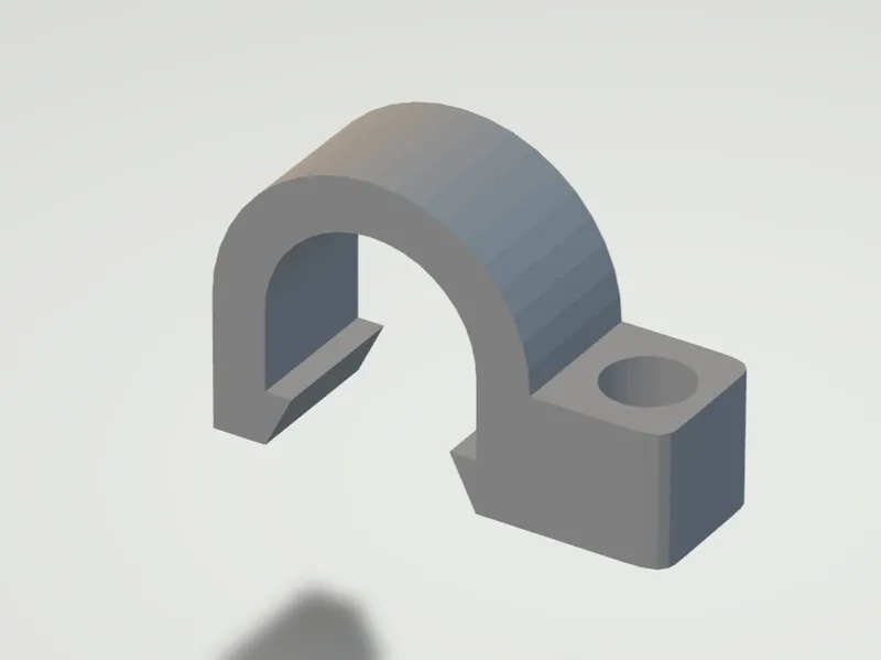 Holder for 8mm cable