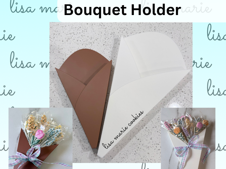 Cookie Flower Bouquet Holder (No Supports)