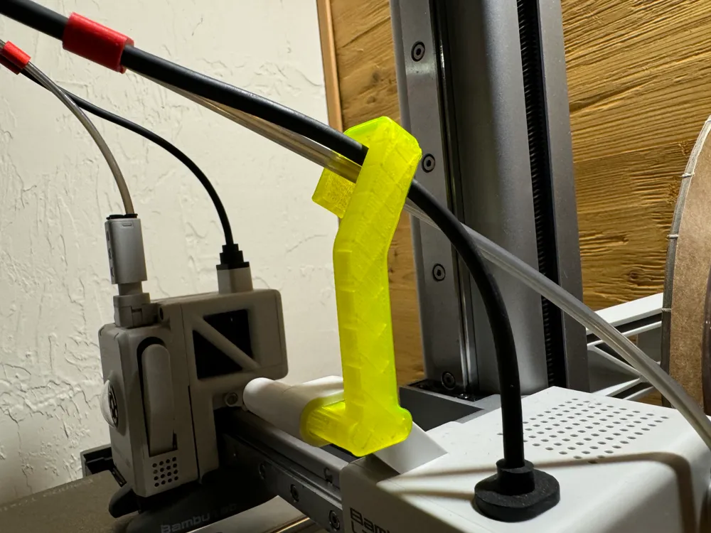 A1 and A1 Mini PTFE and extruder cable guide - Free 3D Print Model ...