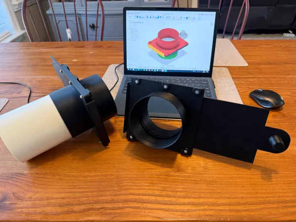 Vanne d'aspiration 100 mm pour atelier