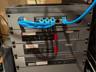 DRack v3 10" enhanced computer rack