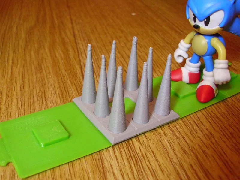 Sonic Level spikes