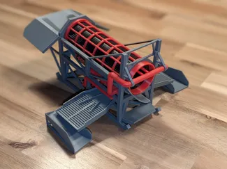 Sluice box Macon T-600 original model 1:20