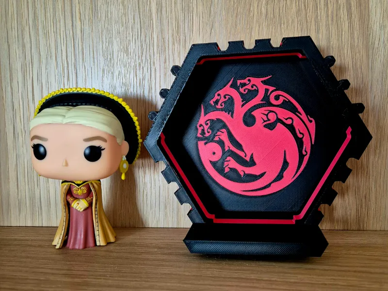 Connectable Funko Pop Display - Targaryen sigil