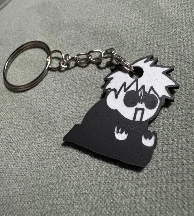 jujutsu kaisen Satoru Gojo keychain