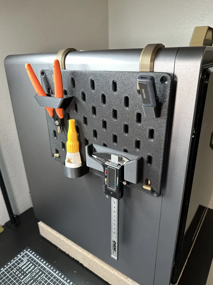 Kobra S1 Skadis Side Panel Mount - Free 3D Print Model - MakerWorld