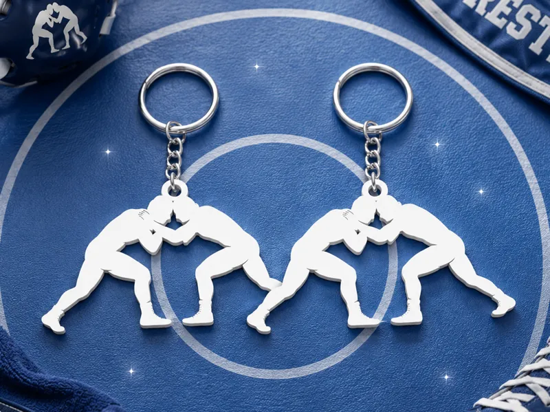 Wresting Keychain