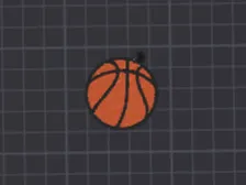 Basketball Keychain