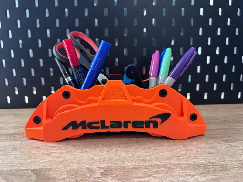 McLaren desktop organizer