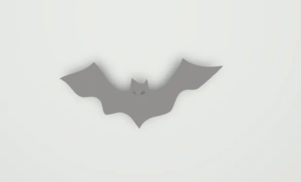 Chauve-souris décorative