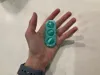 bigger, fits in your hand better