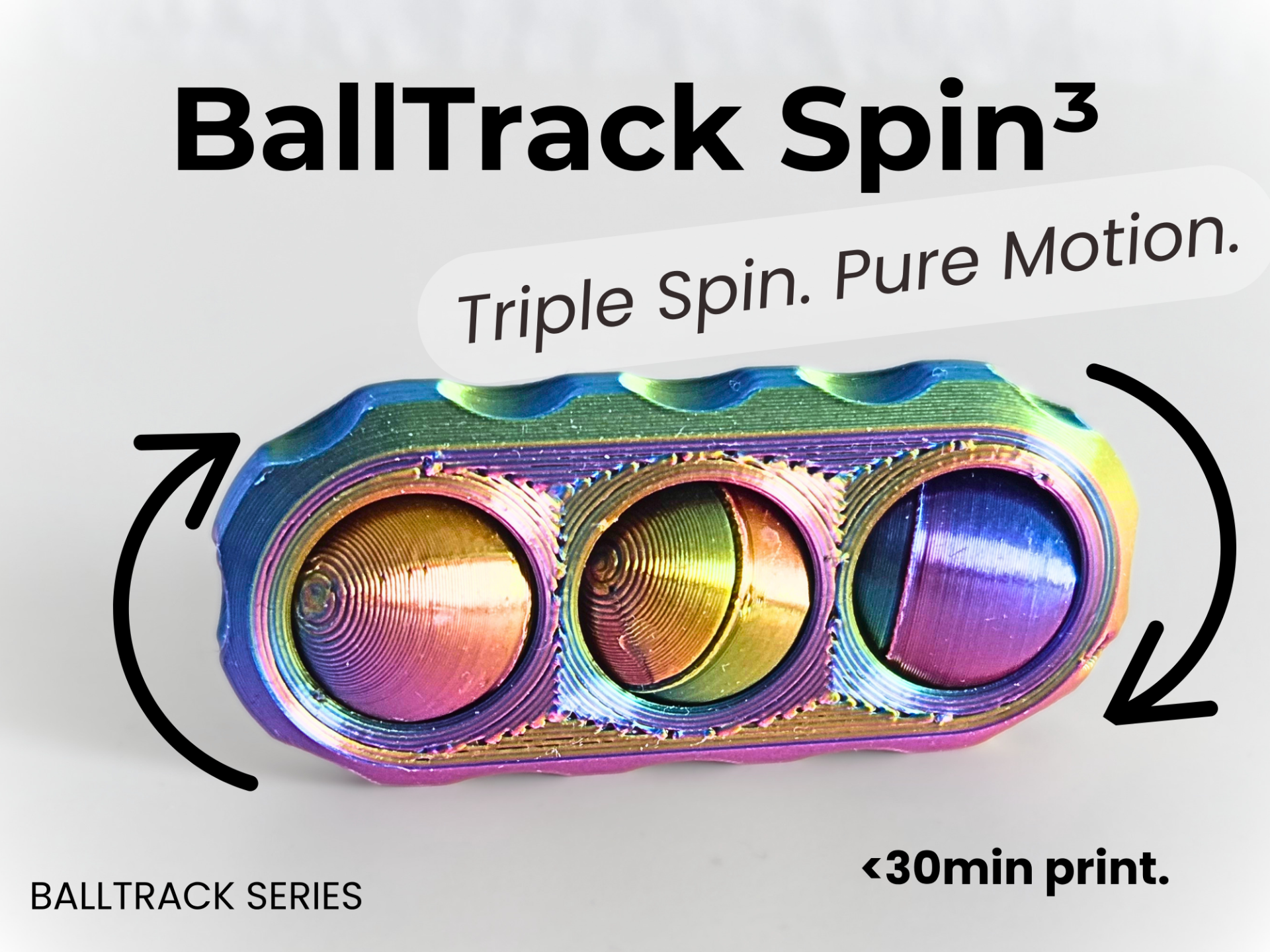 BallTrack Spin³ - Triple Spin. Pure Motion. 30min.