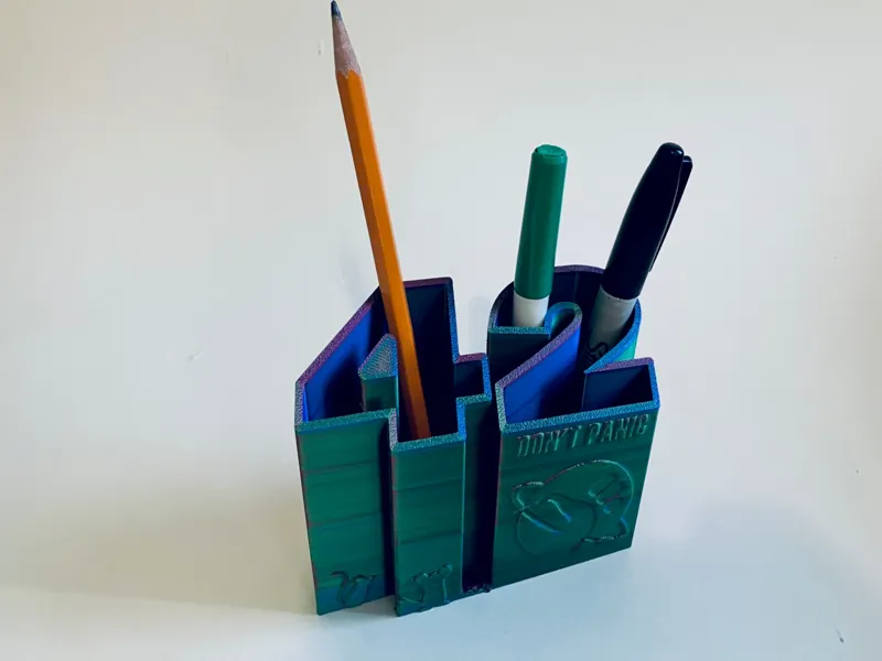 42 pencil holder - life, universe, everything