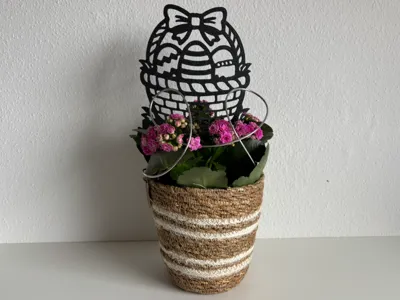Easter Basket Plug-in Decoration Easter