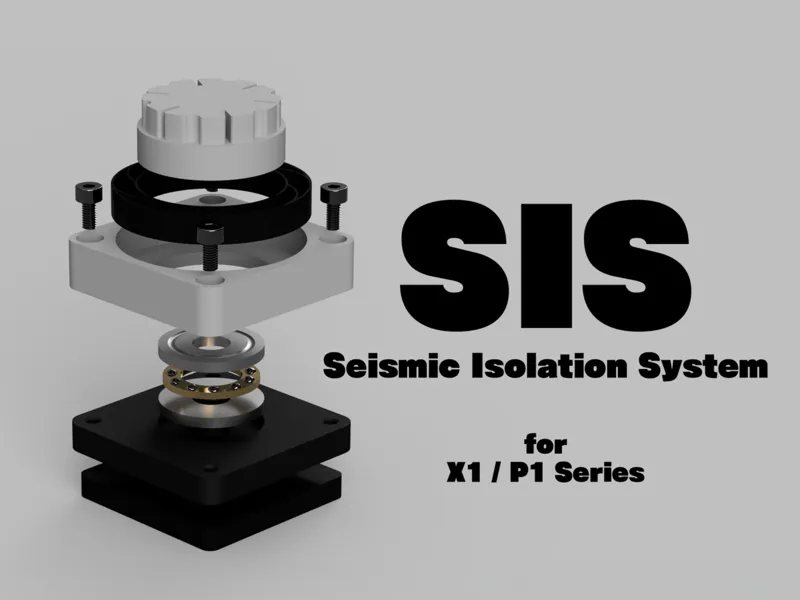 SIS - Seismic Isolation System for X1 / P1 Series