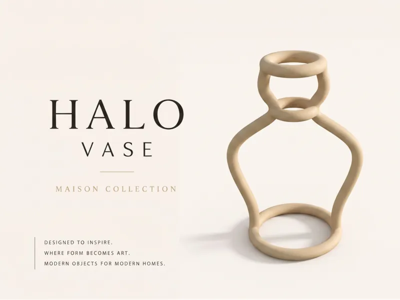 HALO Vase – Modern Vase
