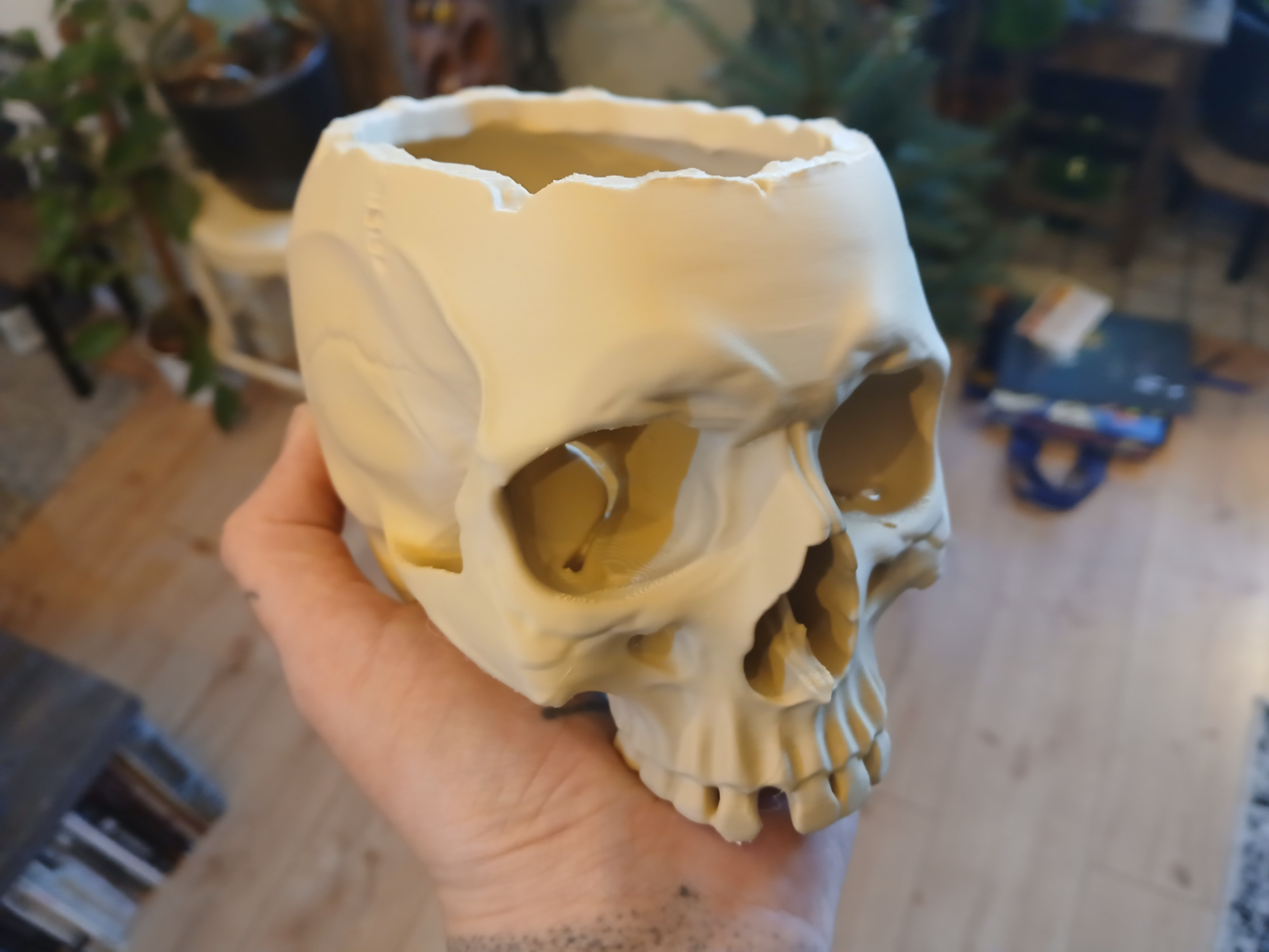 skull bowl