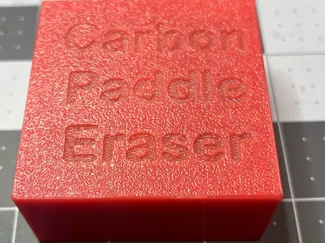 Pickleball Carbon Fiber Eraser Box