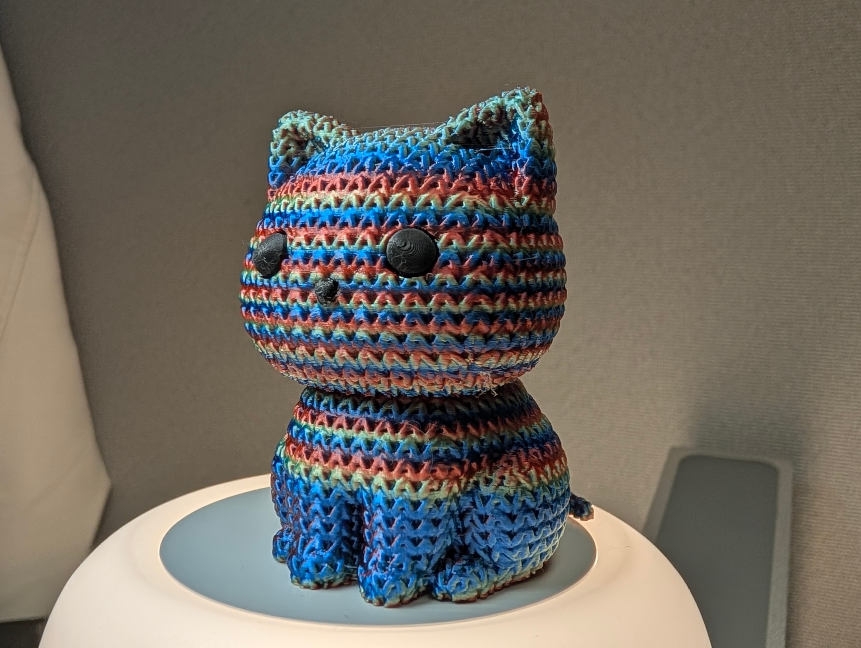 Miniatura 9 do modelo 3D Knitted Cat