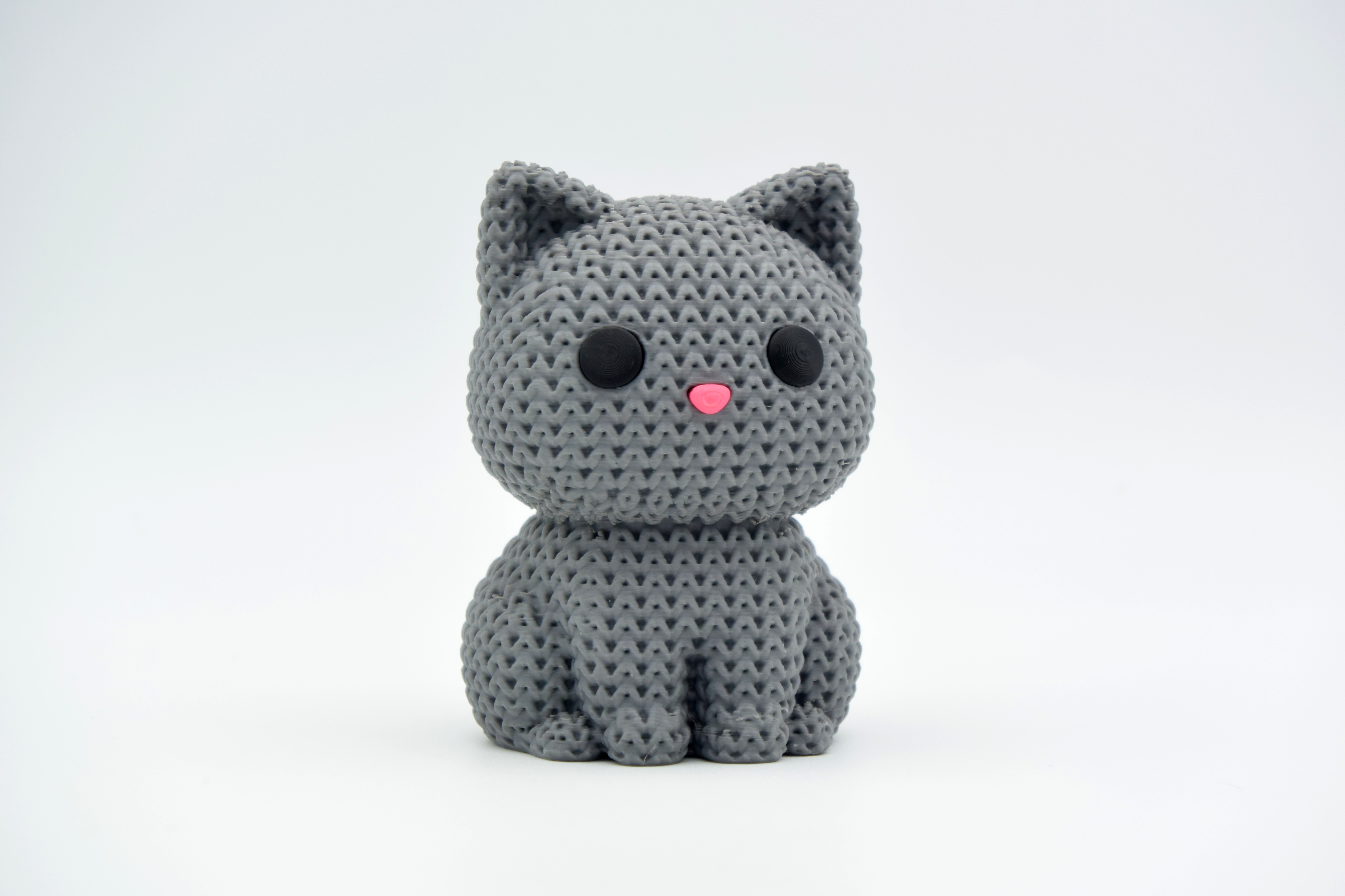 Miniatura 2 do modelo 3D Knitted Cat