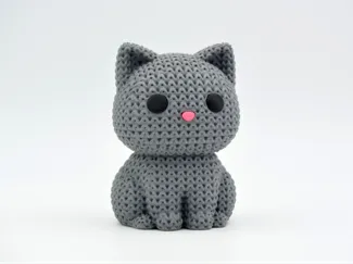 Knitted Cat