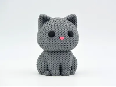 Knitted Cat