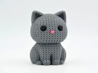Knitted Cat